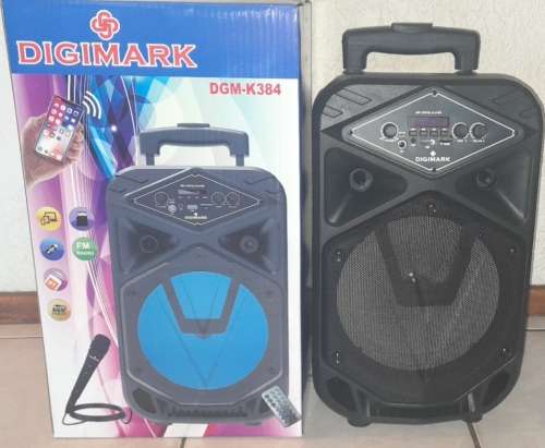 MP3 Bluetooth Speaker with built in trolley AND Microphone