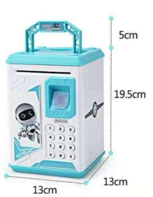 Mini Piggy Bank - ATM - Mini Bank for Children 3+Years