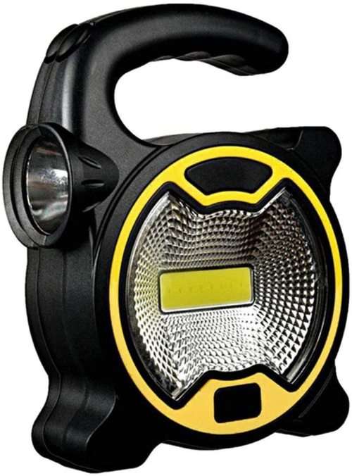 PORTABLE LED  LIGHT - WITH SIDE FLASHLIGHT - GREAT TO HAVE!!!!