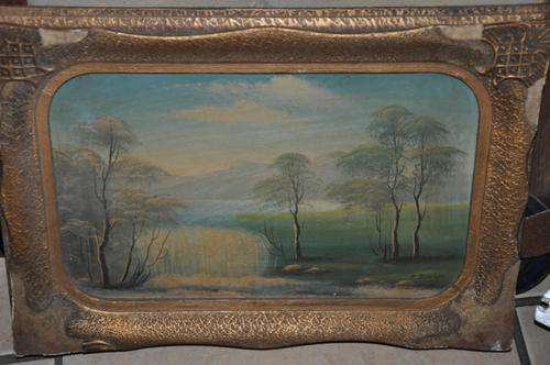 C. Soekoe Painting in Original Frame