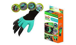 GARDEN GENIE GLOVE WITH CLAWS