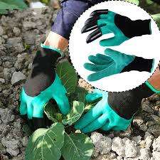 GARDEN GENIE GLOVE WITH CLAWS
