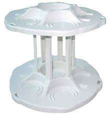 2 Tier Can Tamer Food Beverage Can Carousel Fridge Space Saver Organizer