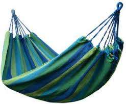 CAMPING HAMMOCK - Green / blue