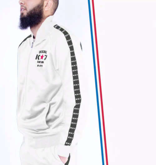 Men`s ORIGINAL K-Star 7 Tracksuit Top - White XL