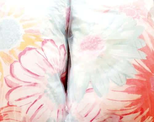 DOUBLE DEAL - Printed Polycotton Standard Pillows X 2