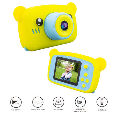 Electronic Digital Camera for Kids - Smart Kids Bear Camera