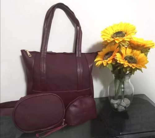 Stylish 3 Piece Set Hand Bag Combo
