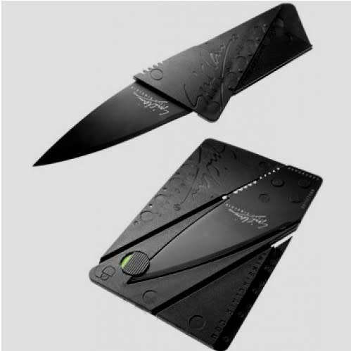 ALL FOR ONE BID - 4 x Folding Tactical Credit Card Knife