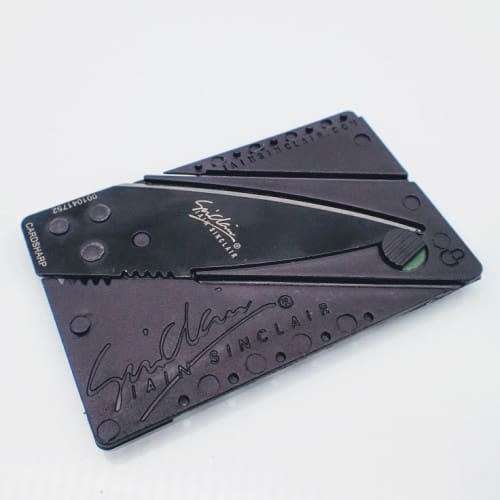ALL FOR ONE BID - 4 x Folding Tactical Credit Card Knife