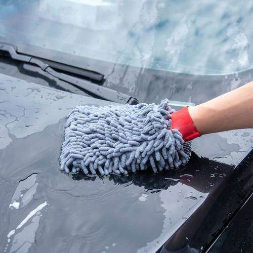 Chenille Microfiber Glove (Perfect for Scouring and Wiping)