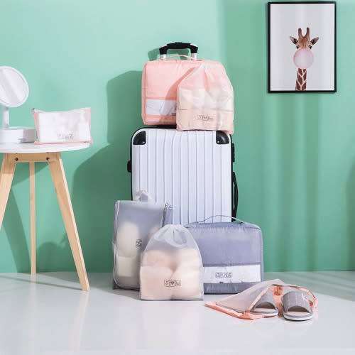 4 Piece Storage Bags / Packing Cubes / Luggage Organizer Set