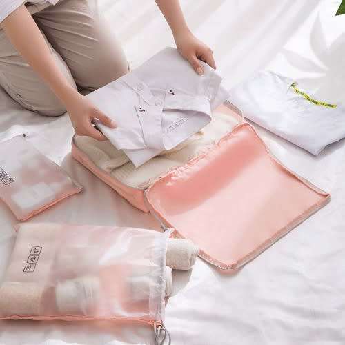 4 Piece Storage Bags / Packing Cubes / Luggage Organizer Set
