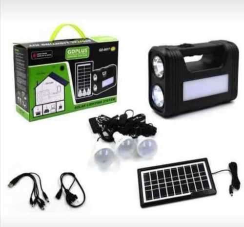 Complete Portable Solar Home Light and Charging System