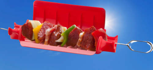 Red XL Quick Skewer - Make the best kebabs in town!