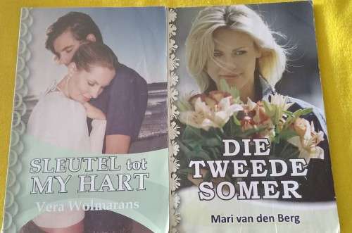Afrikaans Adult Story Books x 2
