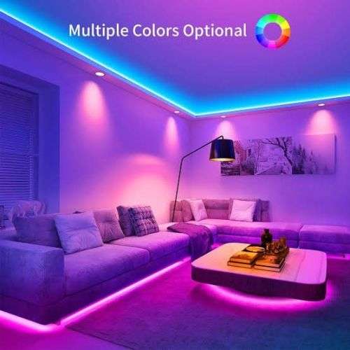 5M Waterproof LED Flexible Strip Light RGB + Remote + 12v Adapter