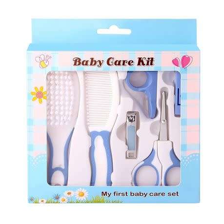 Baby Newborn Care Set - 6 Piece - Blue