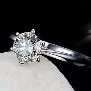 STUNNING Elegant 2.55ct Classic Solitaire Cubic Zirconia Ring Size 7