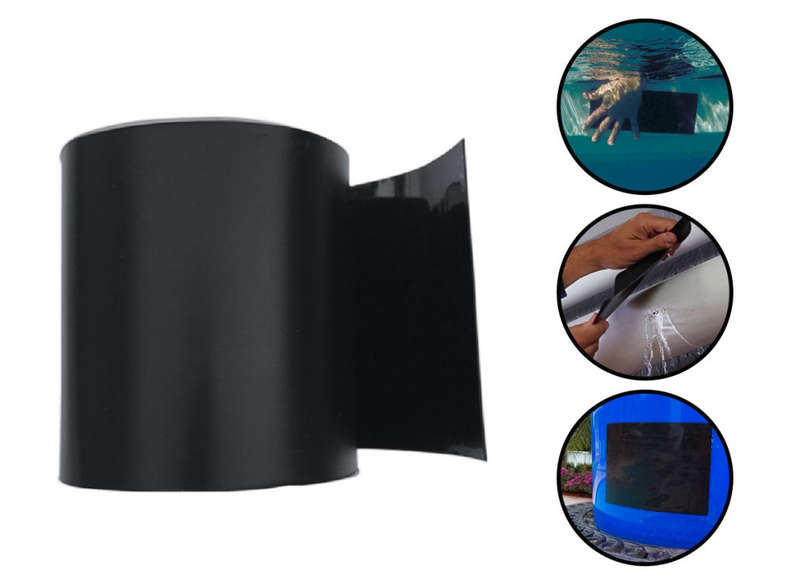 Keep the rain out!  Rubberised Waterproof Tape- Black