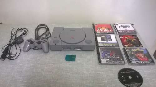 ps1 with games