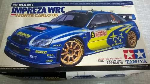 Tamiya 1/24 Subaru- kit started