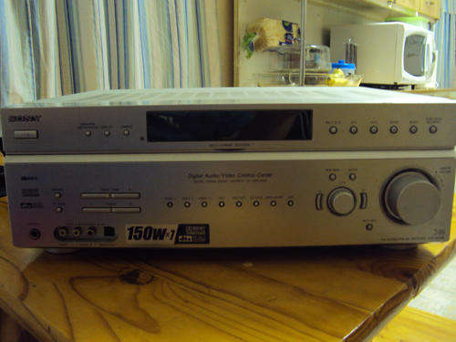 sony home entertainment amplifier