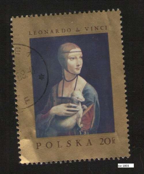 Poland used :1967 European Paintings in Musea in Warsaw and Kraków  * 20 Gr