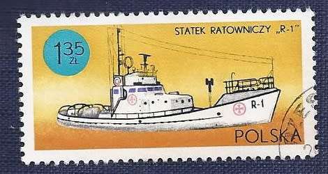 Poland.1971.Ships under the Polish Flag (Full set of 8)