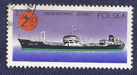 Poland.1971.Ships under the Polish Flag (Full set of 8)