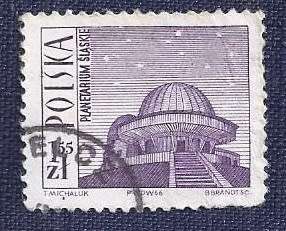 Poland.1966.Tourism - Silesian Planetarium in Chorzow  1.55Zł