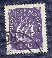 Portugal.1943.Caravel (15th Cty)  20 $  Sailing Ship