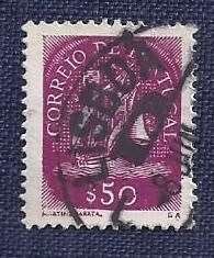 Portugal.1943.Caravel (15th Cty)  50 $  Sailing Ship