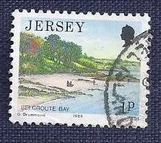 Jersey.1989.Belcroute Bay  1p