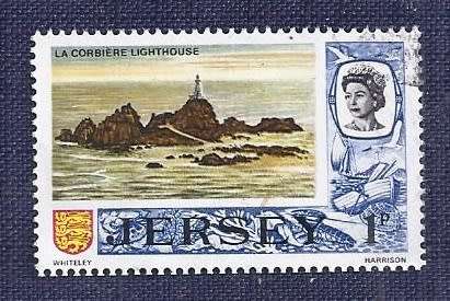 Jersey.1970.La Corbiere Lighthouse