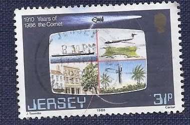 Jersey.1986.Aspects of Communidations in 1910 and 1986 on TV Screens