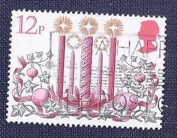 Britain.1980.Christmas - Candles  12P