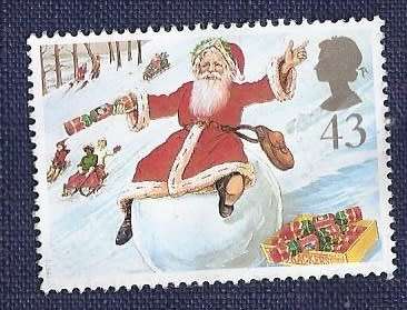 Britain.1997.Christmas - Father Christmas on Snowball  43P