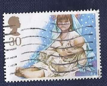 Britain.1994.Christmas - Mary with Doll 30P