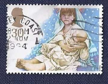 Britain.1994.Christmas - Mary with Doll 30P