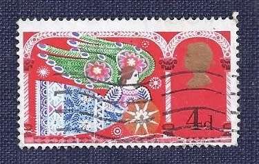 Britain.1969.Christmas -  4p Herald Angel