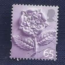Britain.2001Country Definitives  65  Tudor Rose