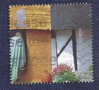 Britain.2000.African Hut and Thatched Cottage (On the Meridian Line  65p