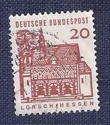 Germany.1964.German Building Structures of the 12th Century, 20  Gatehouse of Lorsch, Hessen