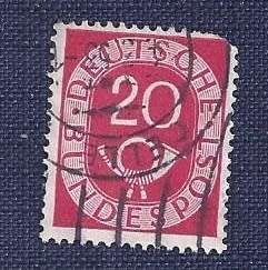 Germany.1951.Digits with Posthorn  20