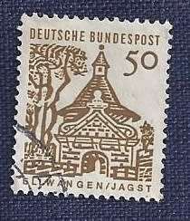 Germany.1964.German Building Structures of the 12th Century, 50  Castlegate, Ellwangen (Jagst)
