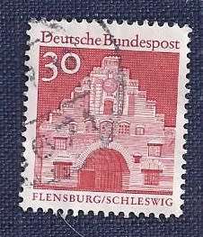 Germany.1966.Building Structures of the 12th Century,  30  Norder Gate, Flensburg/Schleswig