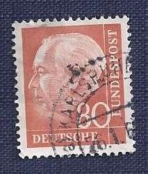 Germany.1957.Prof. Dr. Theodor Heuss (1884-1963), 1st German President  80