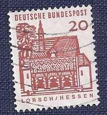 Germany.1964.German Building Structures of the 12th Century, 20  Gatehouse of Lorsch, Hessen