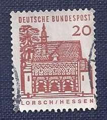Germany.1964.German Building Structures of the 12th Century, 20  Gatehouse of Lorsch, Hessen
